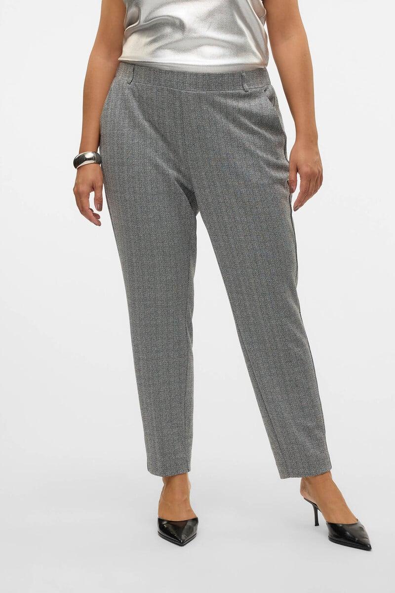 Cortefiel Pantalón Pitillo De Vestir Talla Grande