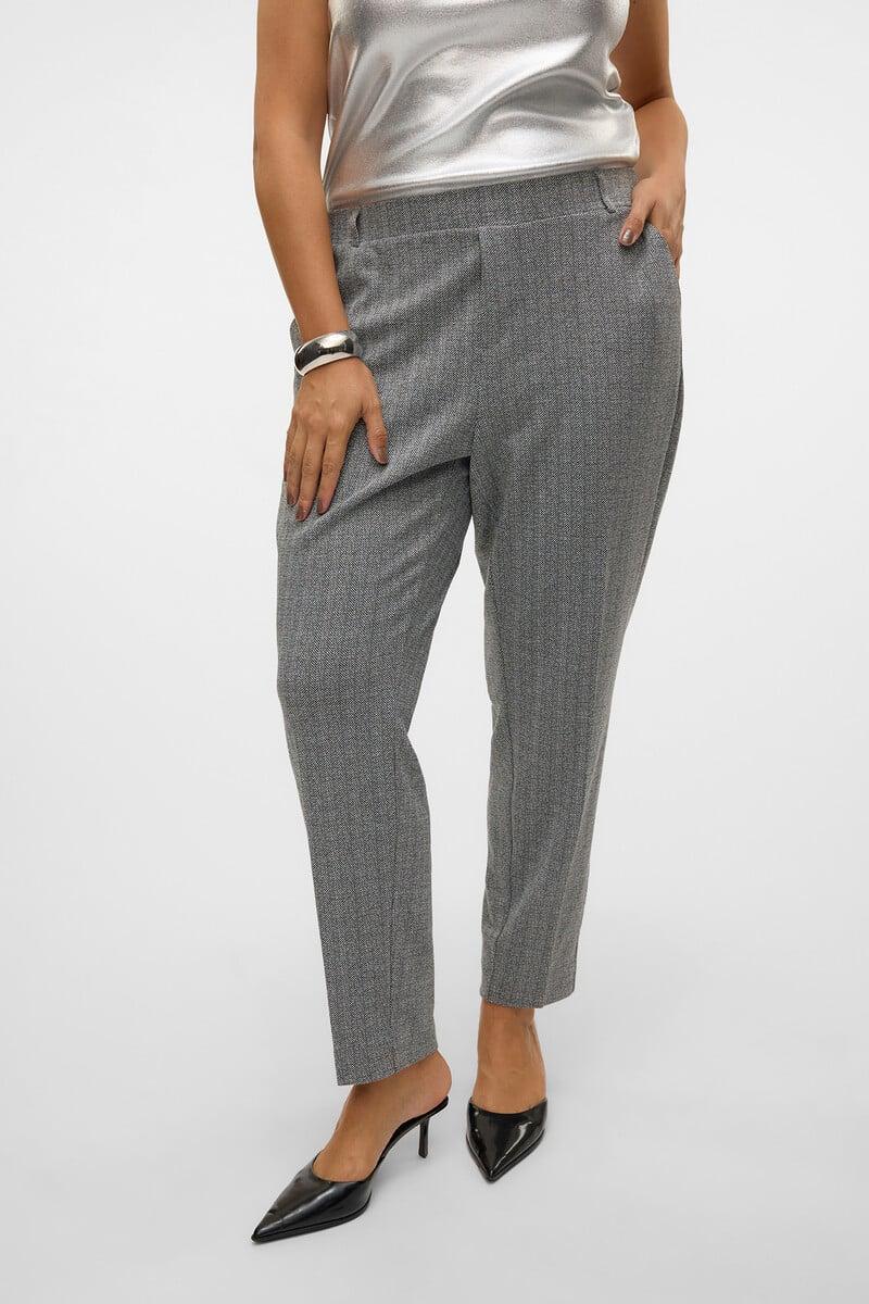 Cortefiel Pantalón Pitillo De Vestir Talla Grande
