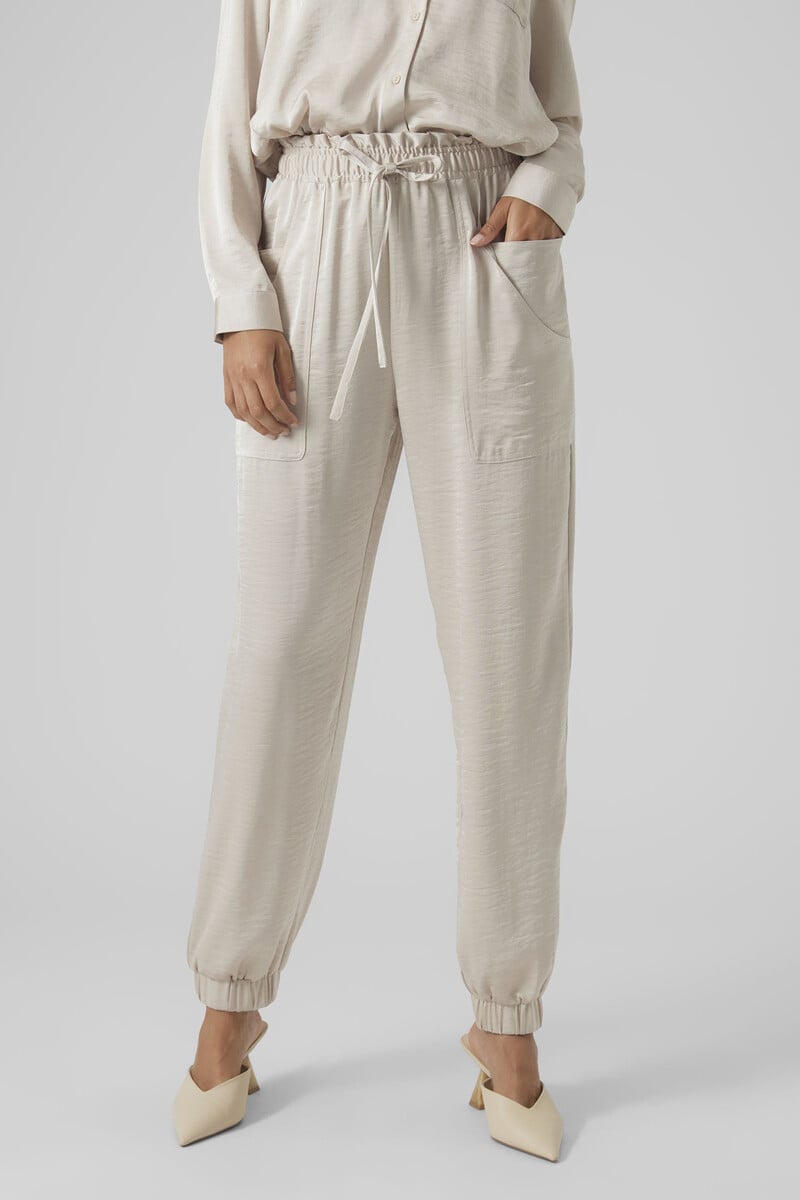 Cortefiel Pantalón Pitillo Efecto Satinado