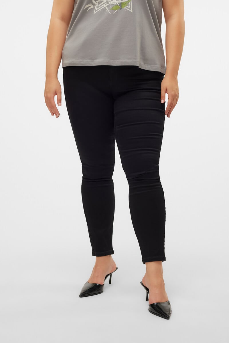 Cortefiel Pantalón Pitillo Shape Up Talla Grande