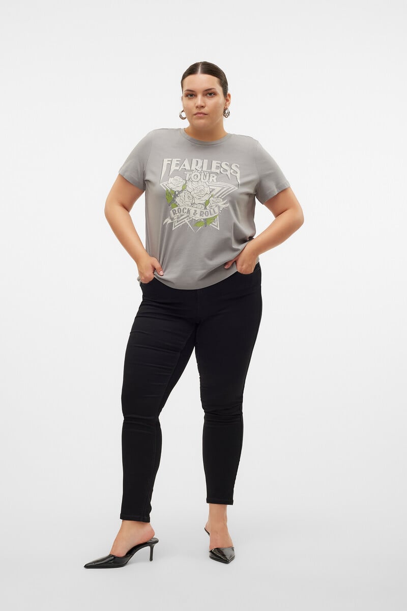 Cortefiel Pantalón pitillo shape up talla grande