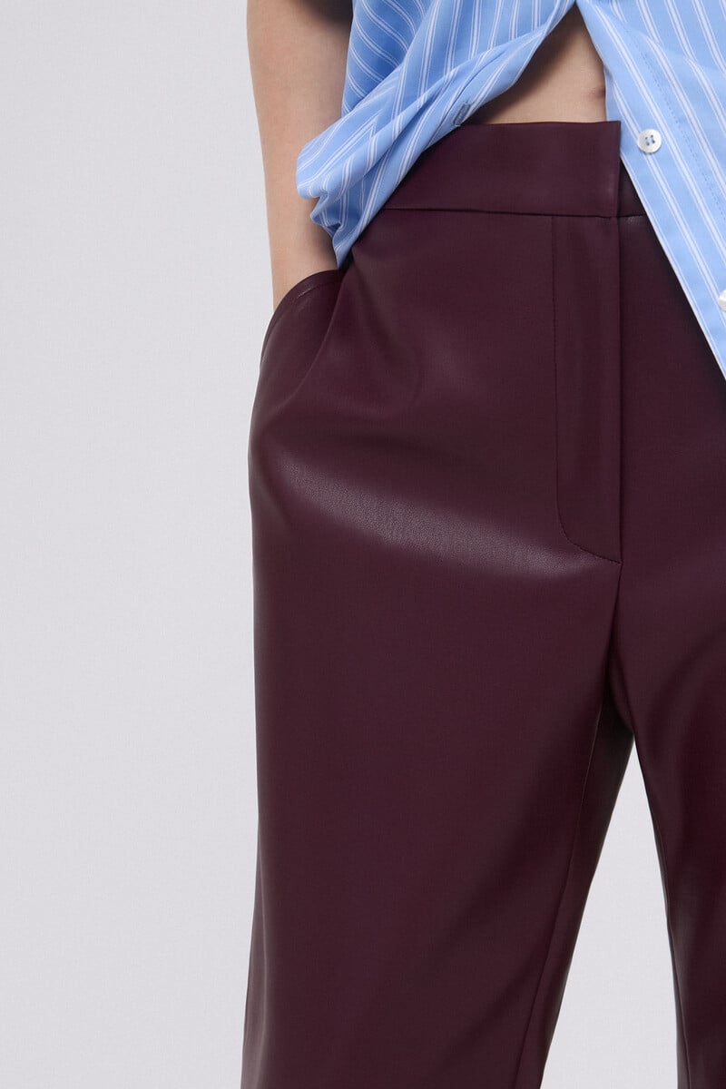 Cortefiel Pantalón Polipiel