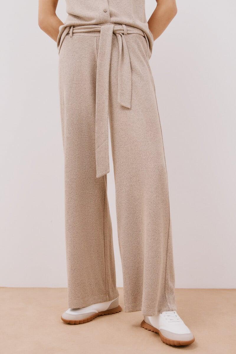 Cortefiel Pantalón Punto Cinturón