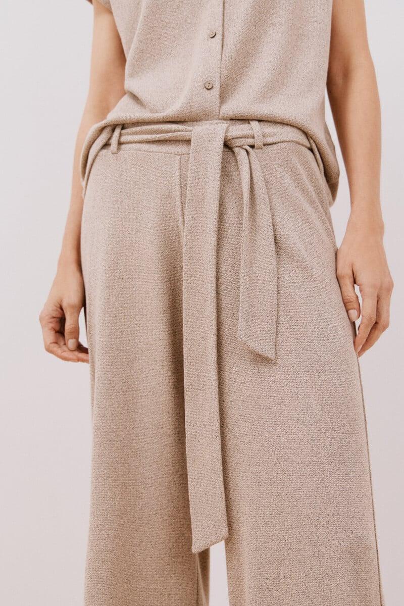 Cortefiel Pantalón Punto Cinturón