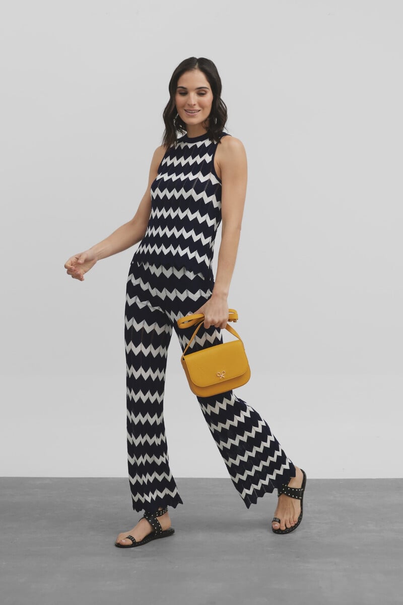 Cortefiel Pantalon punto espiga