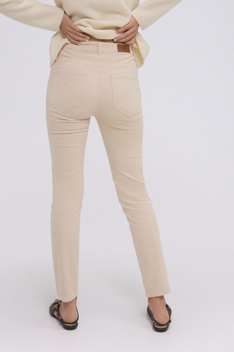 Cortefiel Pantalón Push Up Pana