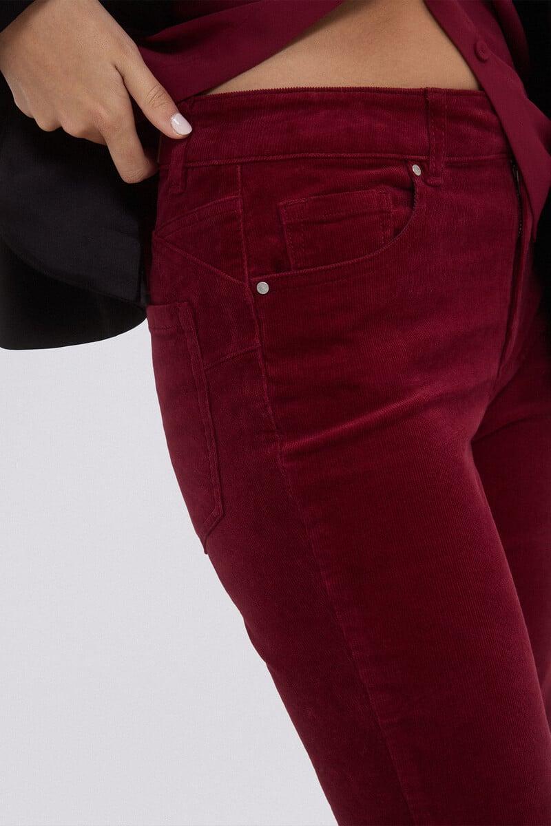 Cortefiel Pantalón Push Up Pana