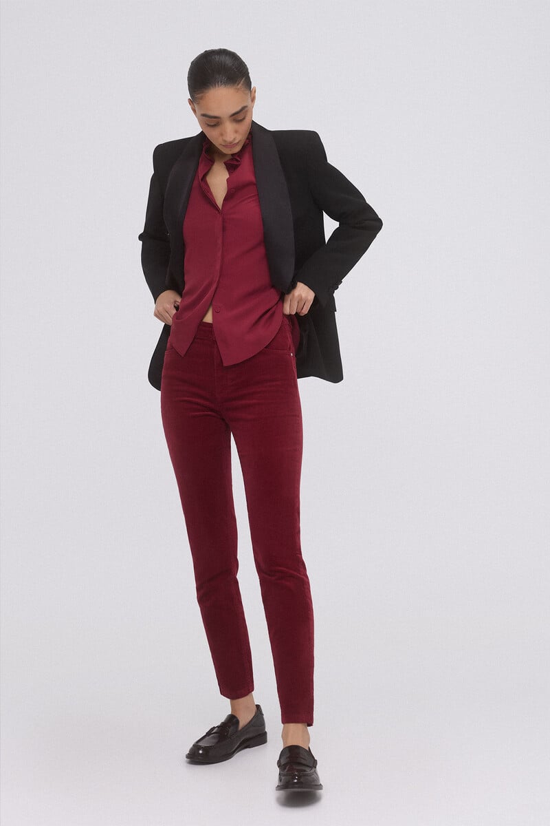 Cortefiel Pantalón Push Up Pana