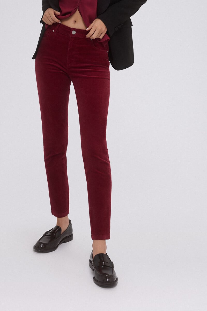 Cortefiel Pantalón Push Up Pana