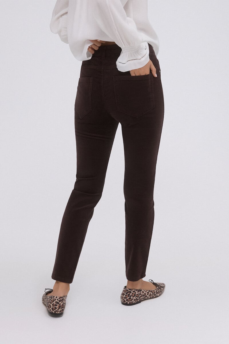 Cortefiel Pantalón Push Up Pana