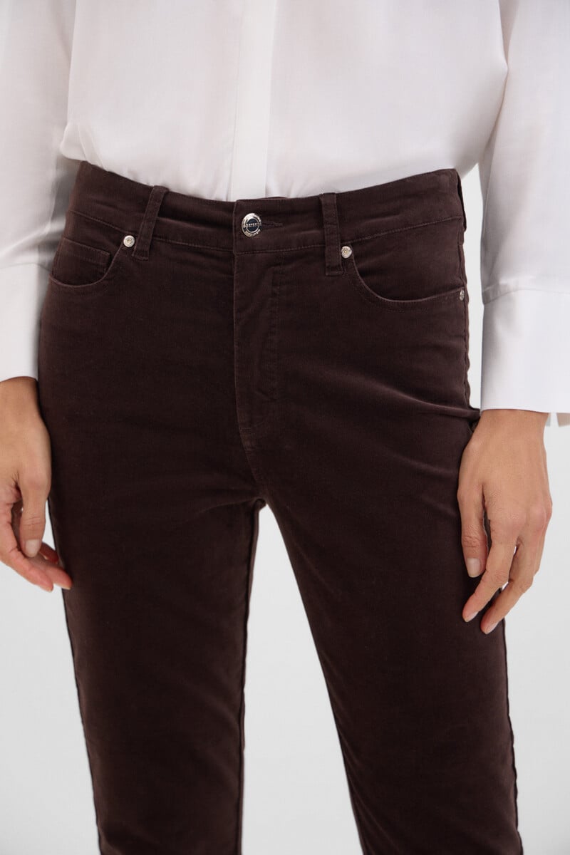 Cortefiel Pantalón Sensational Velvet