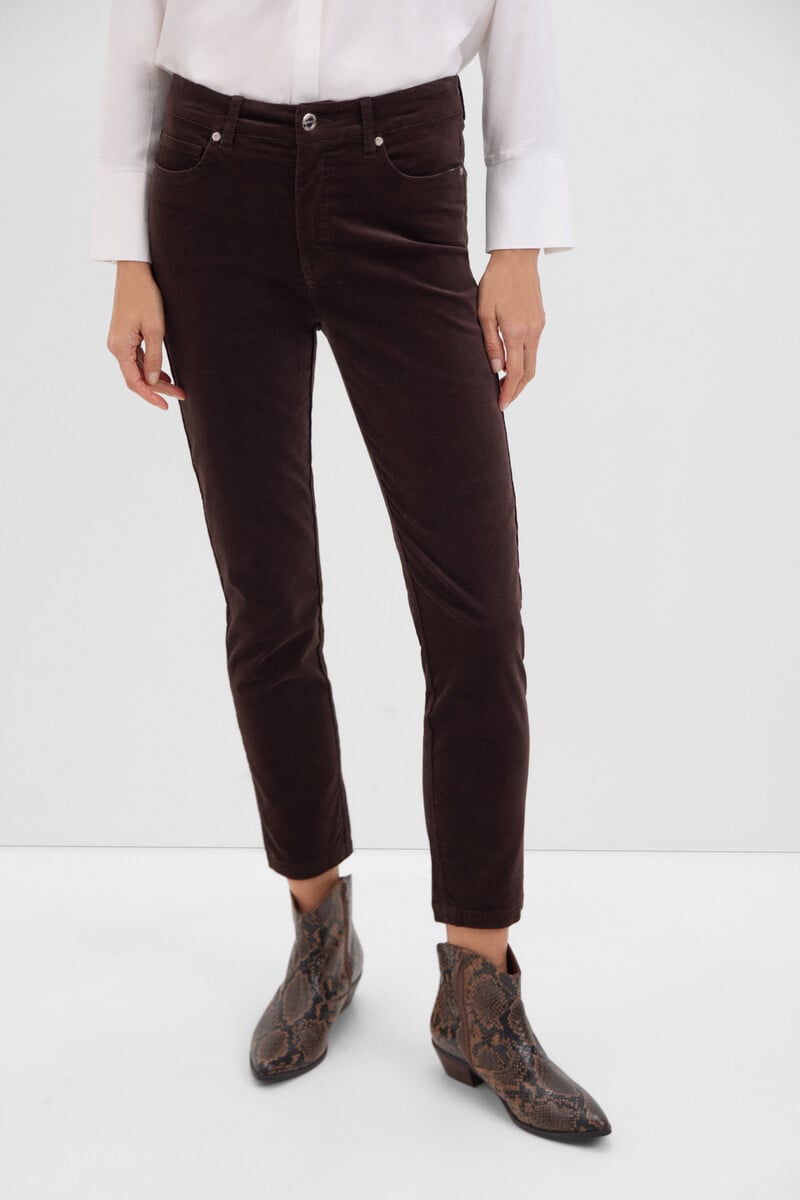 Cortefiel Pantalón sensational velvet