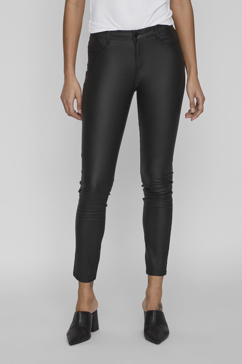 Cortefiel Pantalón Skinny Fit Encerado