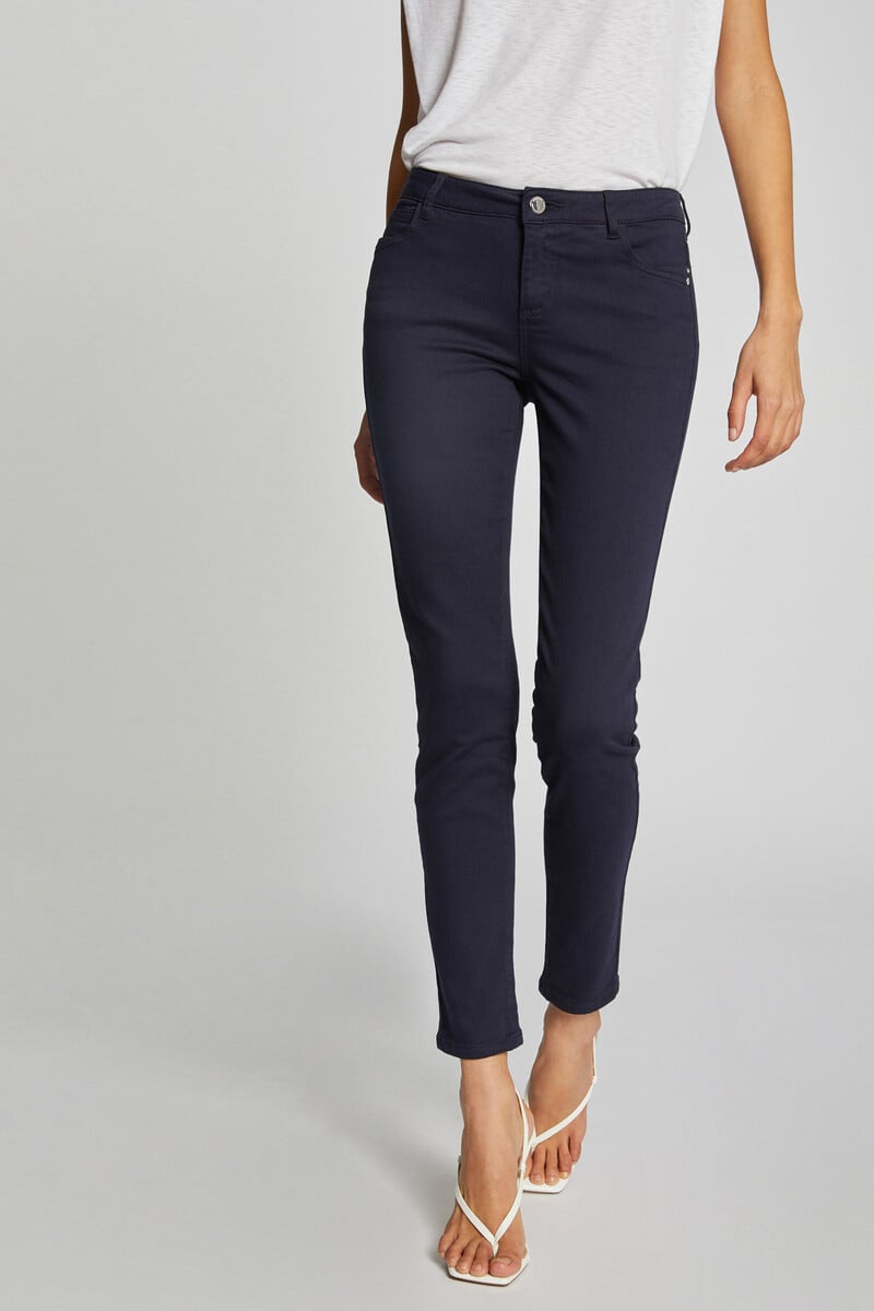 Cortefiel Pantalón Skinny Talle Bajo