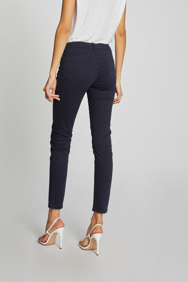 Cortefiel Pantalón Skinny Talle Bajo