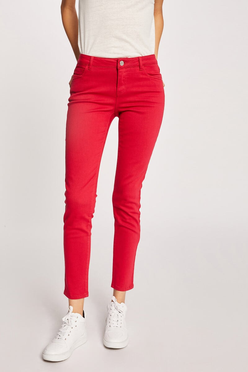 Cortefiel Pantalón Skinny Talle Bajo