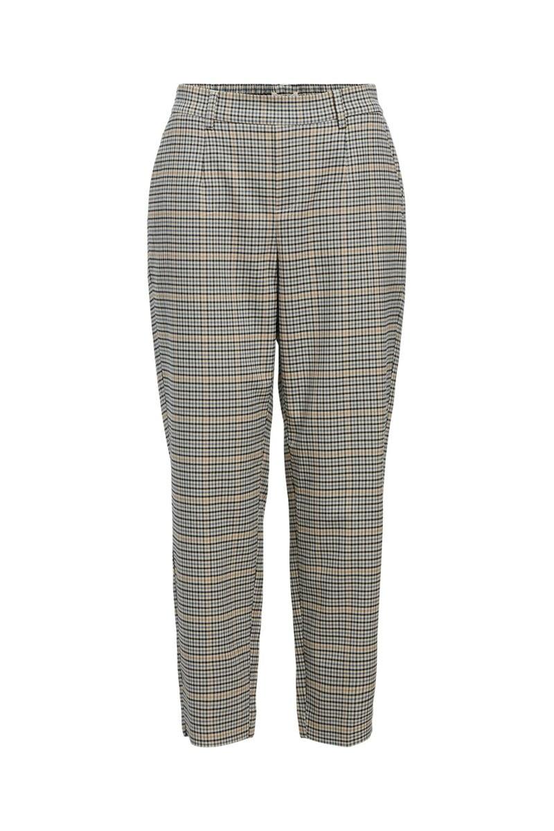 Cortefiel Pantalón slim cuadros