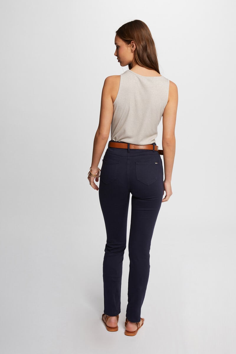 Cortefiel Pantalón Slim Talle Estándar