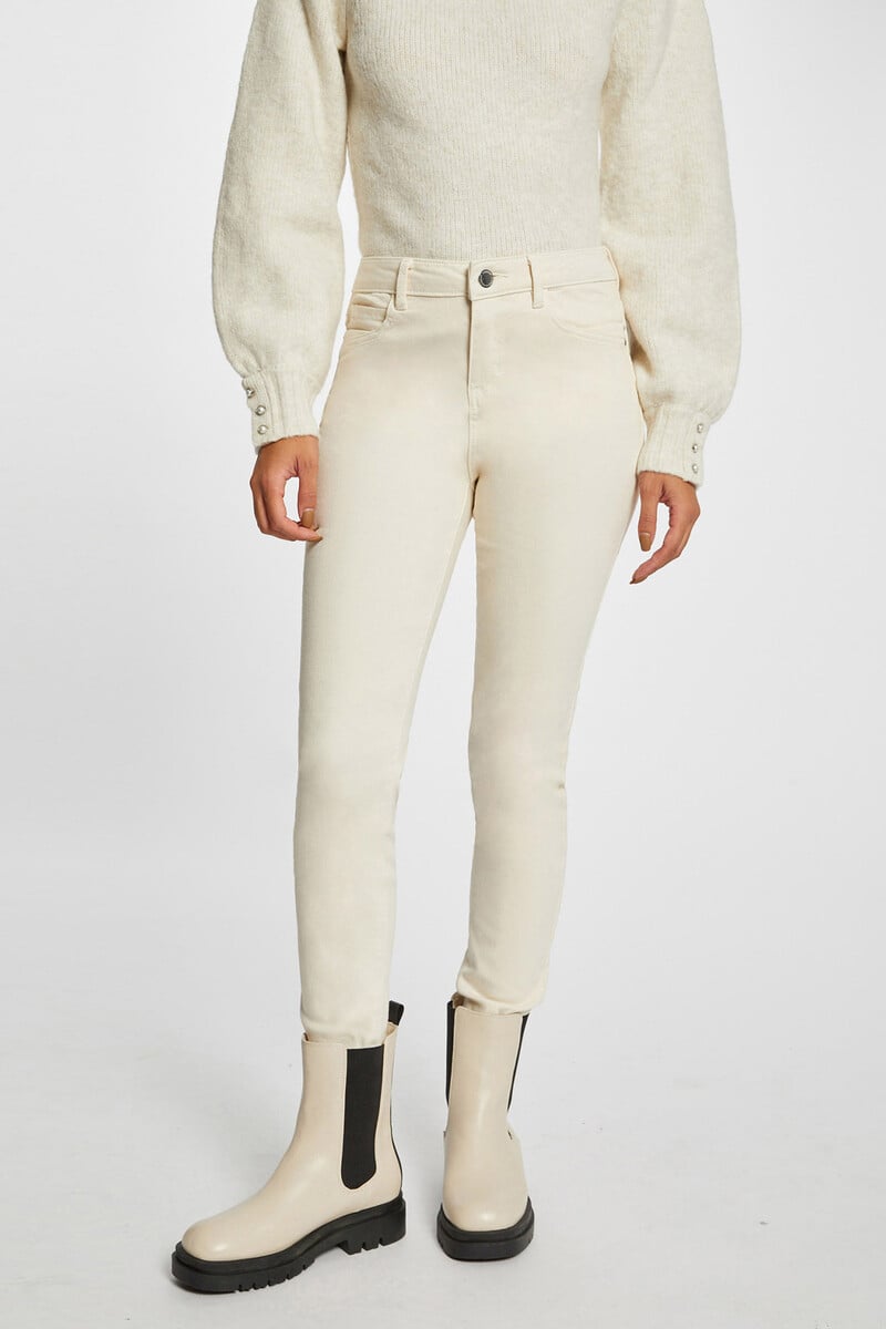Cortefiel Pantalón slim talle estándar