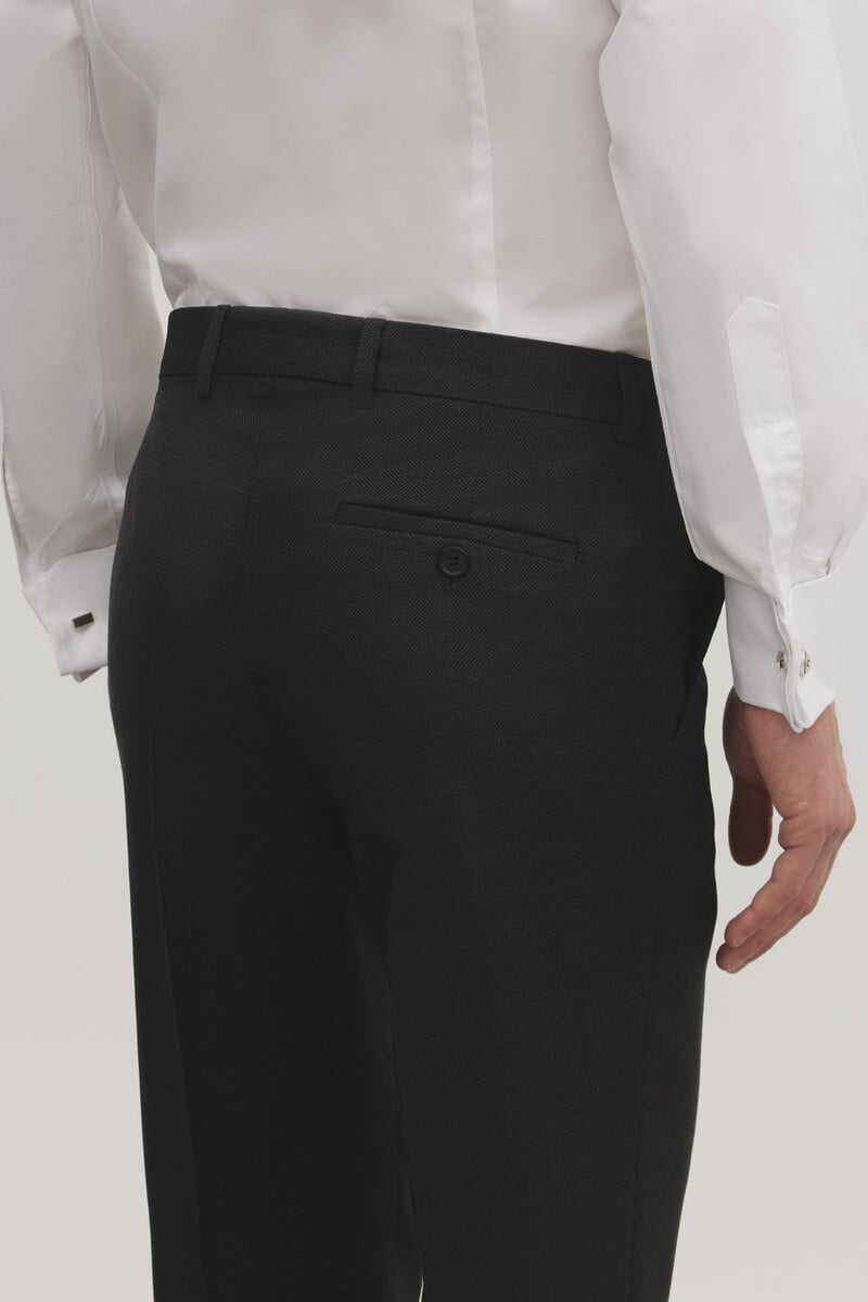 Cortefiel Pantalón Suit Ojo De Perdiz