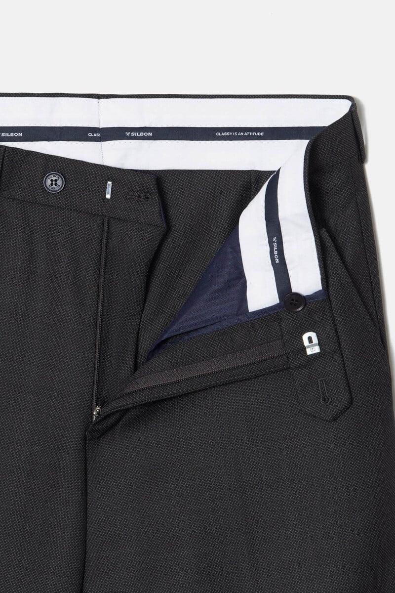 Cortefiel Pantalón Suit Ojo De Perdiz