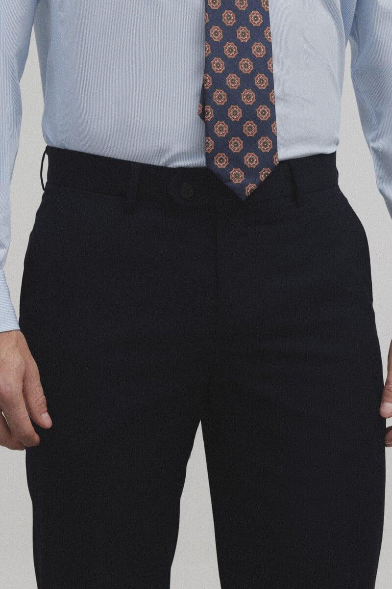 Cortefiel Pantalon Traje Essential