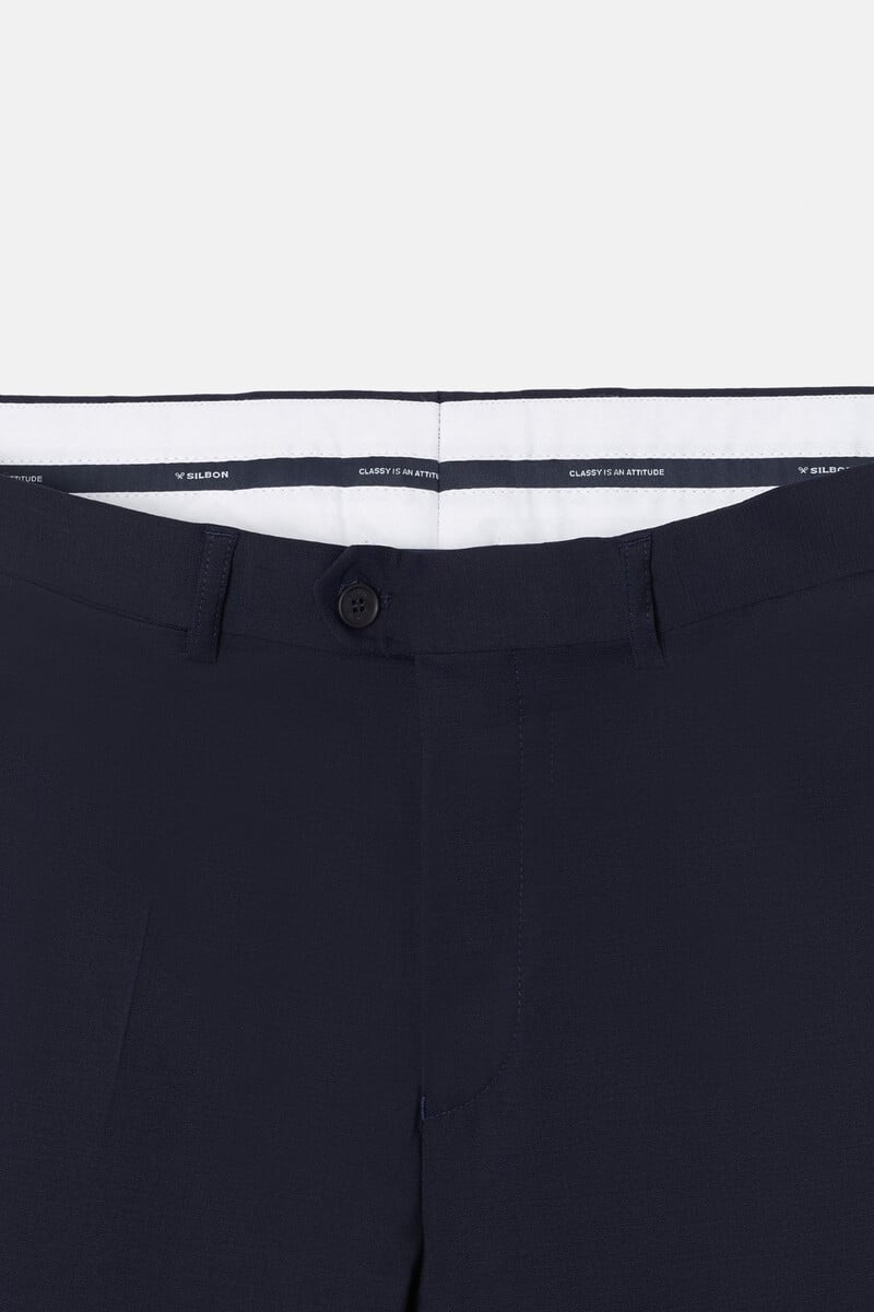 Cortefiel Pantalón Traje Natural Stretch