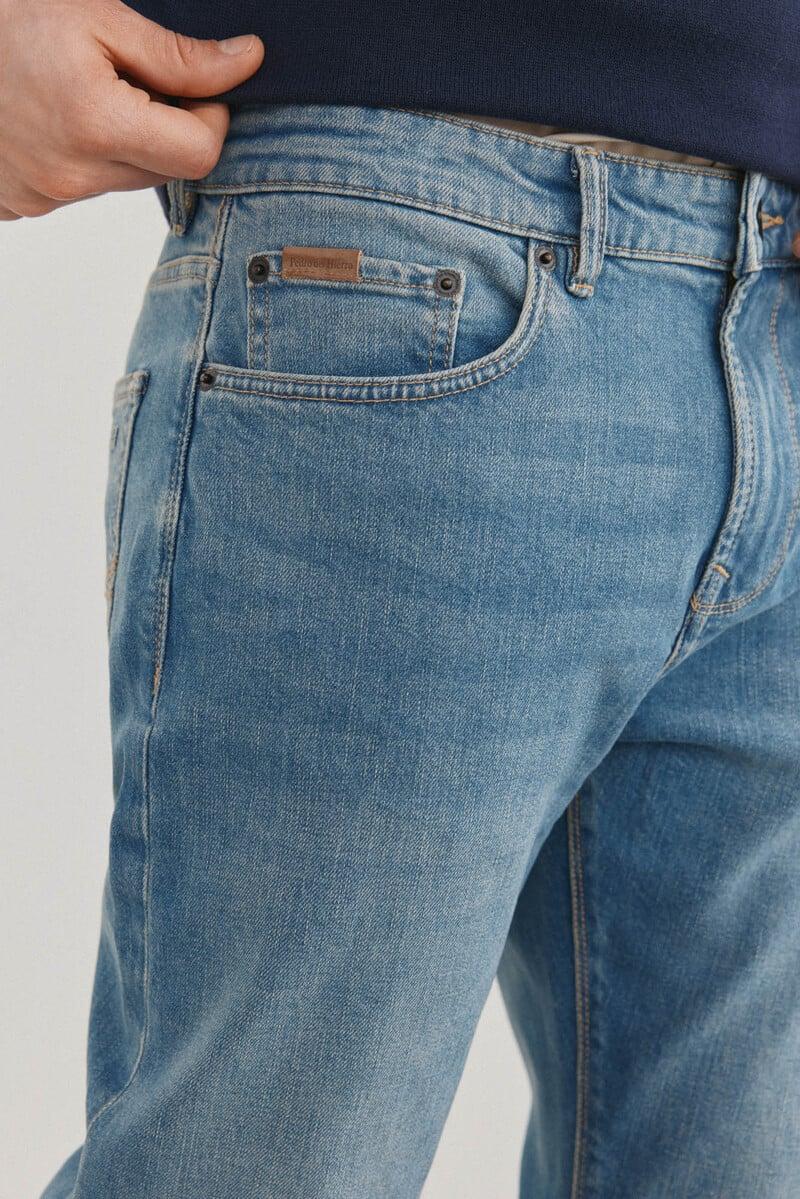 Cortefiel Pantalón Vaquero Premium Flex Slim Fit