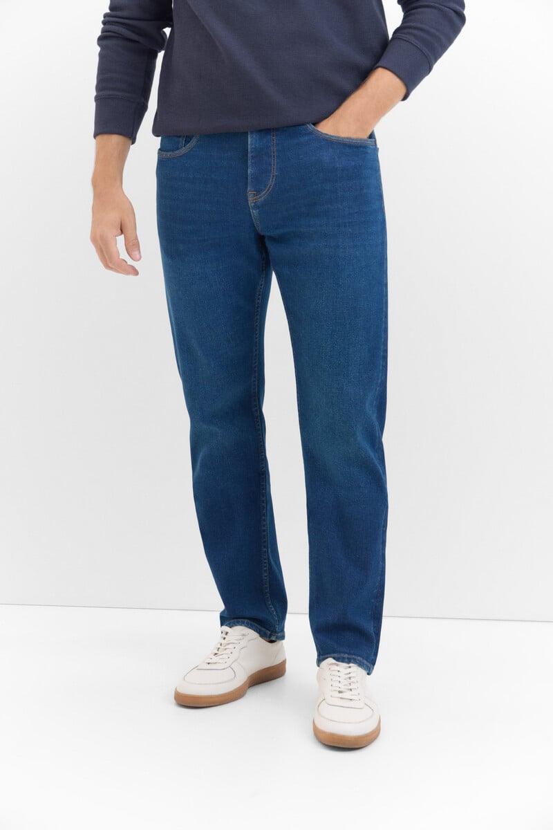 Cortefiel Pantalón Vaquero Regular Fit Dynamic