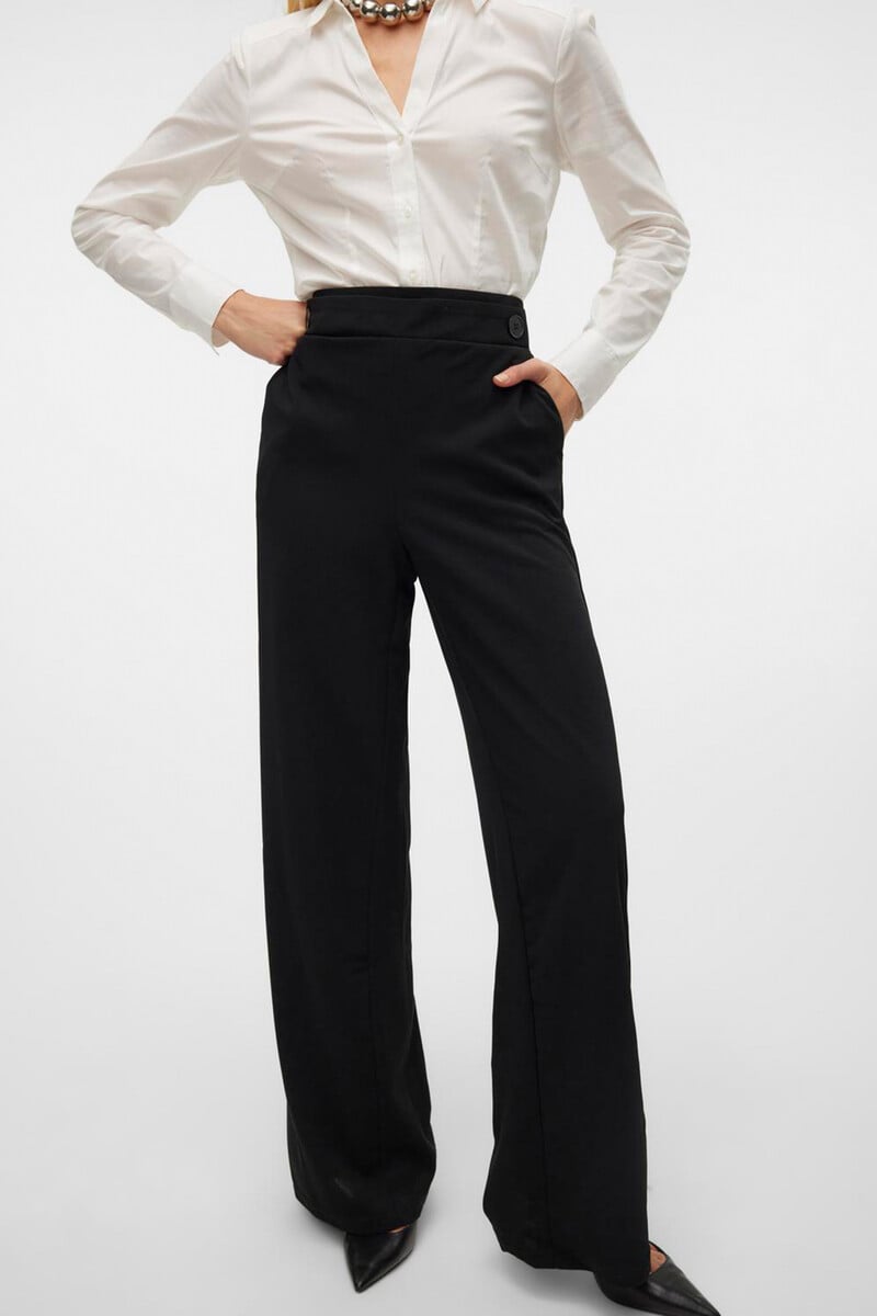 Cortefiel Pantalón wide leg de mujer