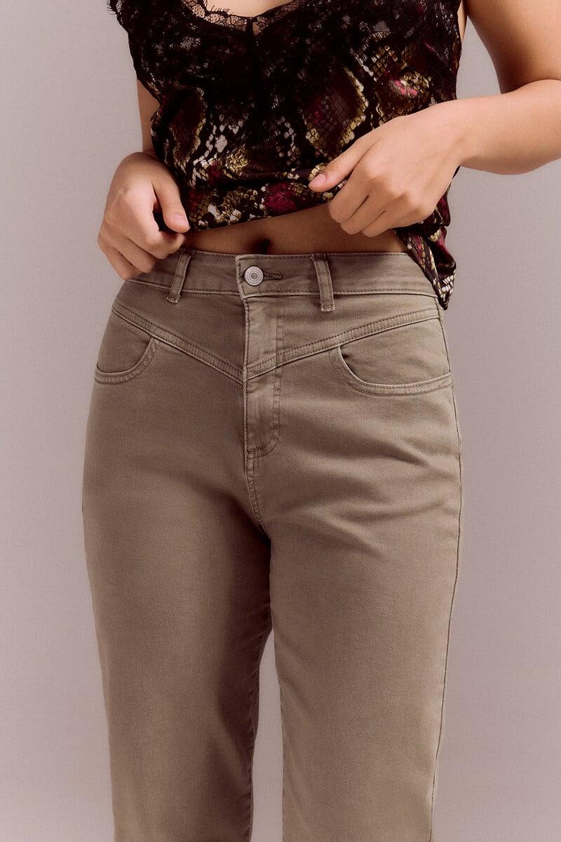 Cortefiel Pantalones Carrot Colores