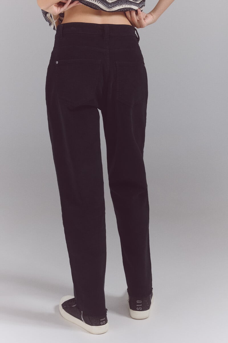 Cortefiel Pantalones Corduroy Mom