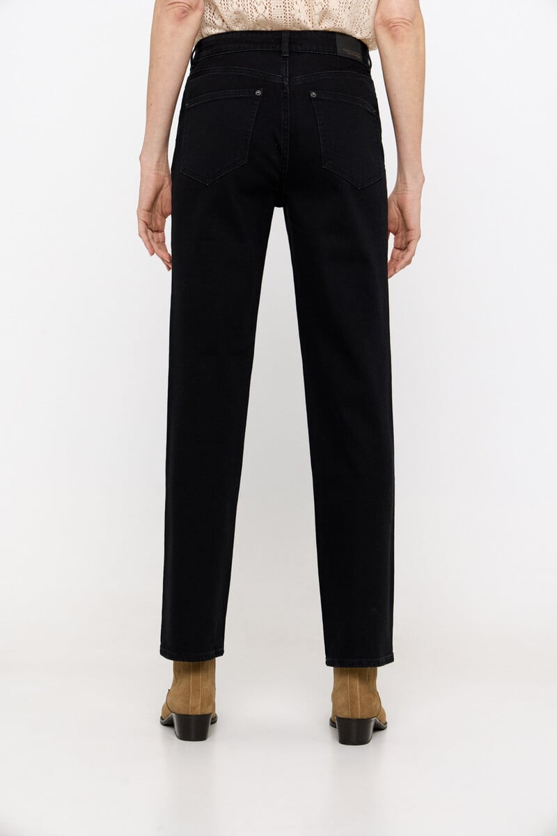Cortefiel Pantalones Rectos Negros
