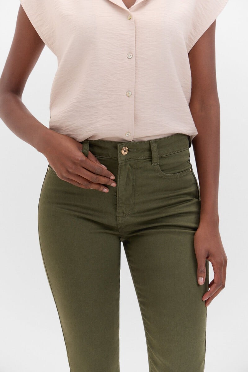 Cortefiel Pantalones Sensational Color
