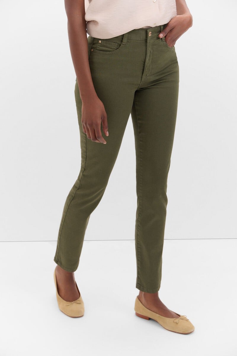 Cortefiel Pantalones Sensational Color
