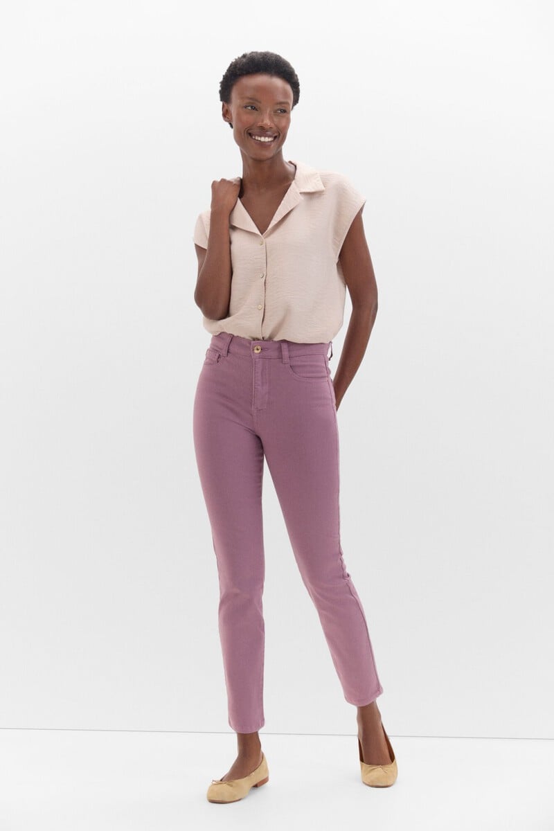 Cortefiel Pantalones Sensational Color