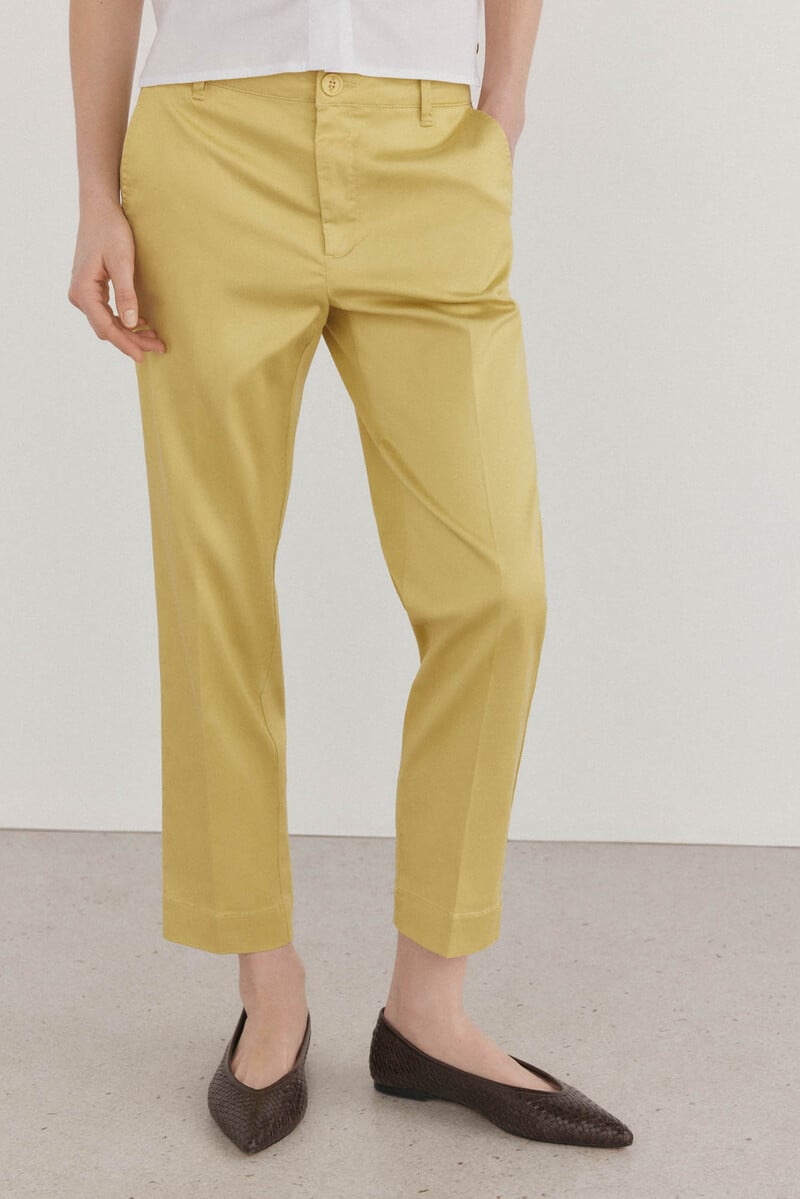 Cortefiel Pantalones Slim Basic