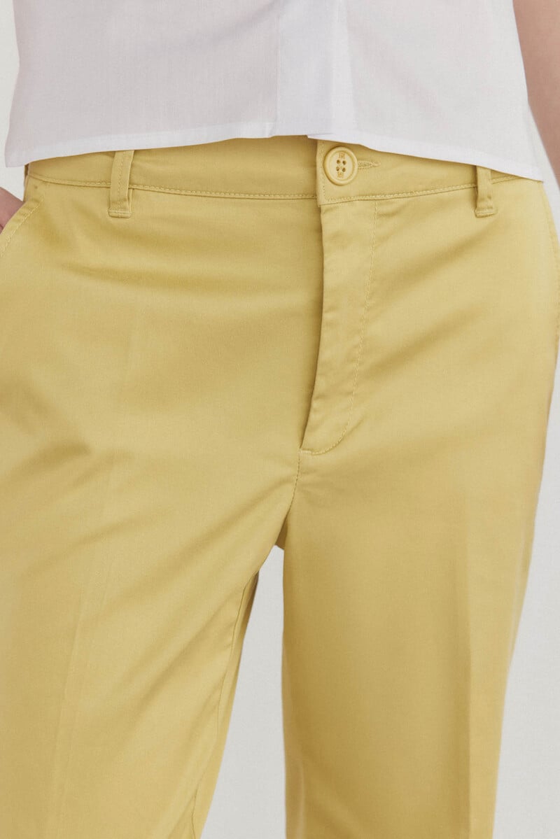 Cortefiel Pantalones Slim Basic