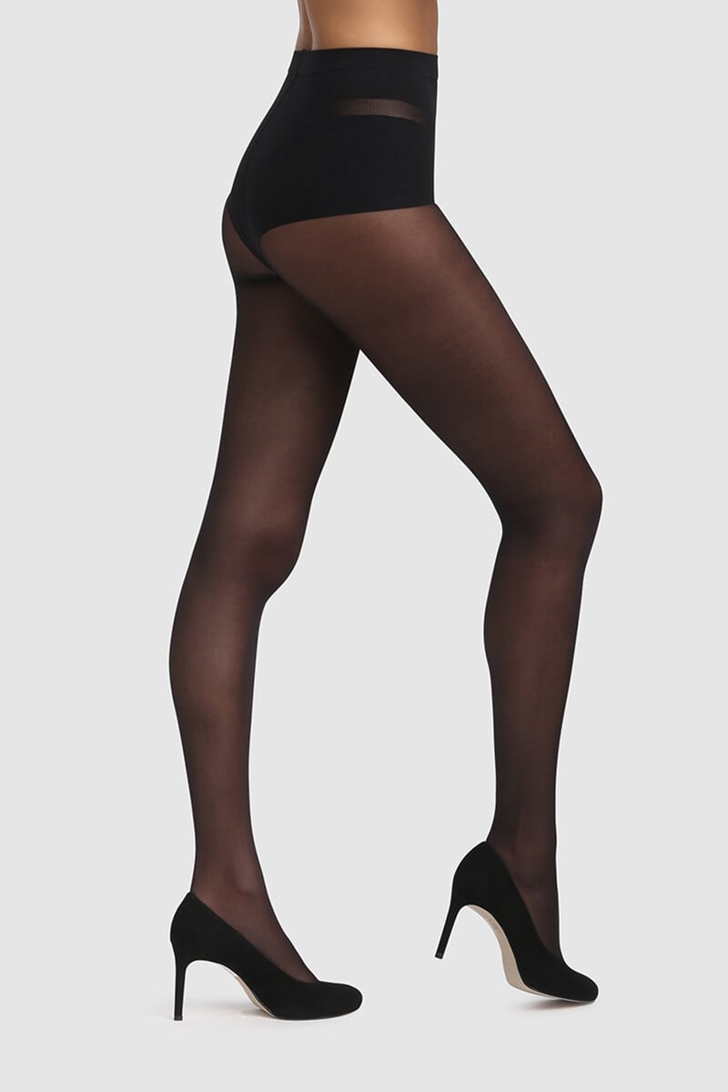 Cortefiel Panty Moldeador Negro 25 DEN