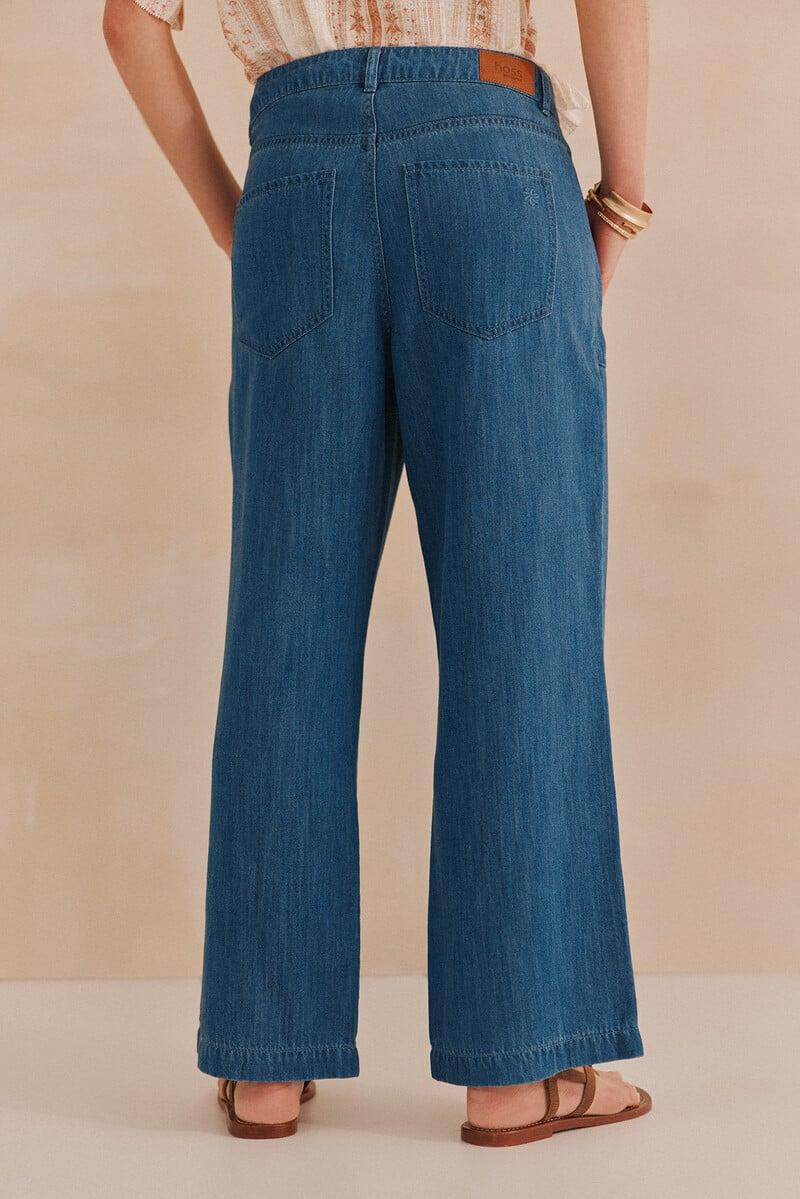 Cortefiel Paris. Pantalones Tencel