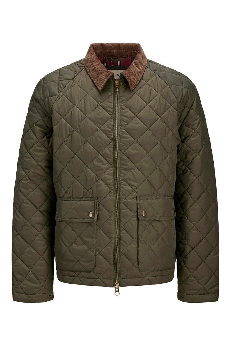 Cortefiel Parka acolchada con cuello