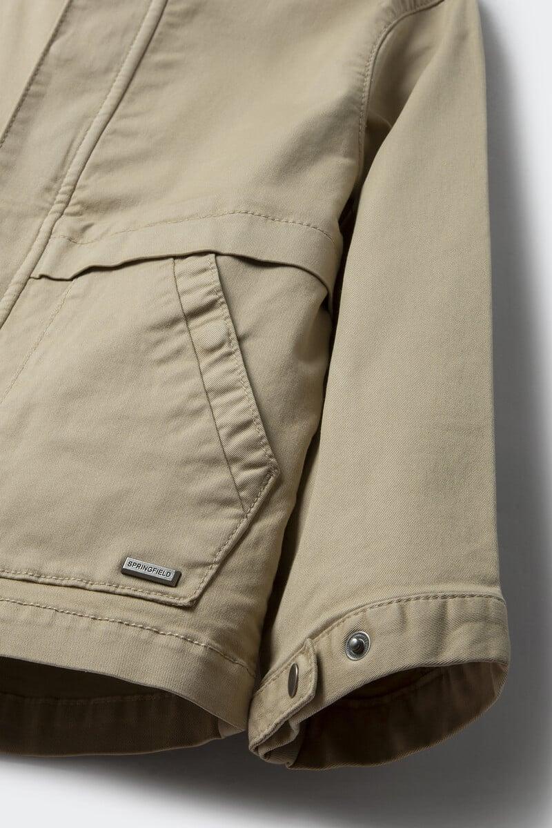 Cortefiel Parka Algodonera Niño