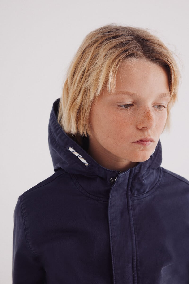 Cortefiel Parka Algodonera Niño