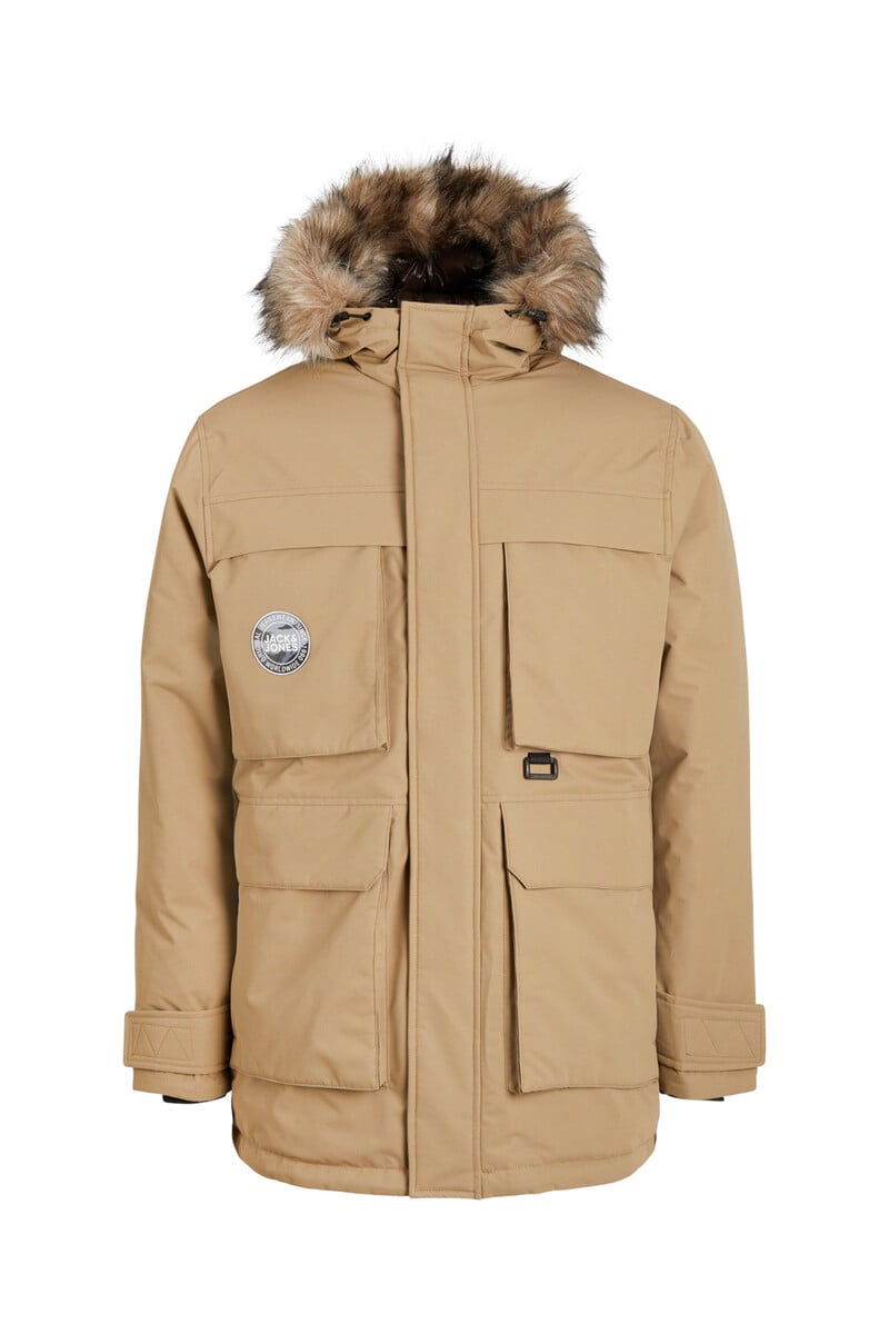 Cortefiel Parka bolsillos XL