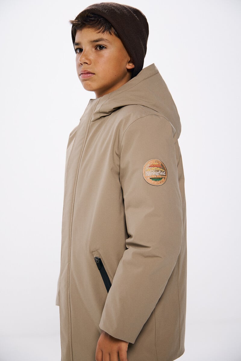 Cortefiel Parka capucha niño