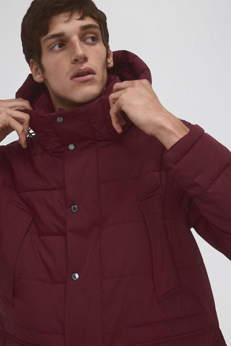 Cortefiel Parka Corta Acolchada