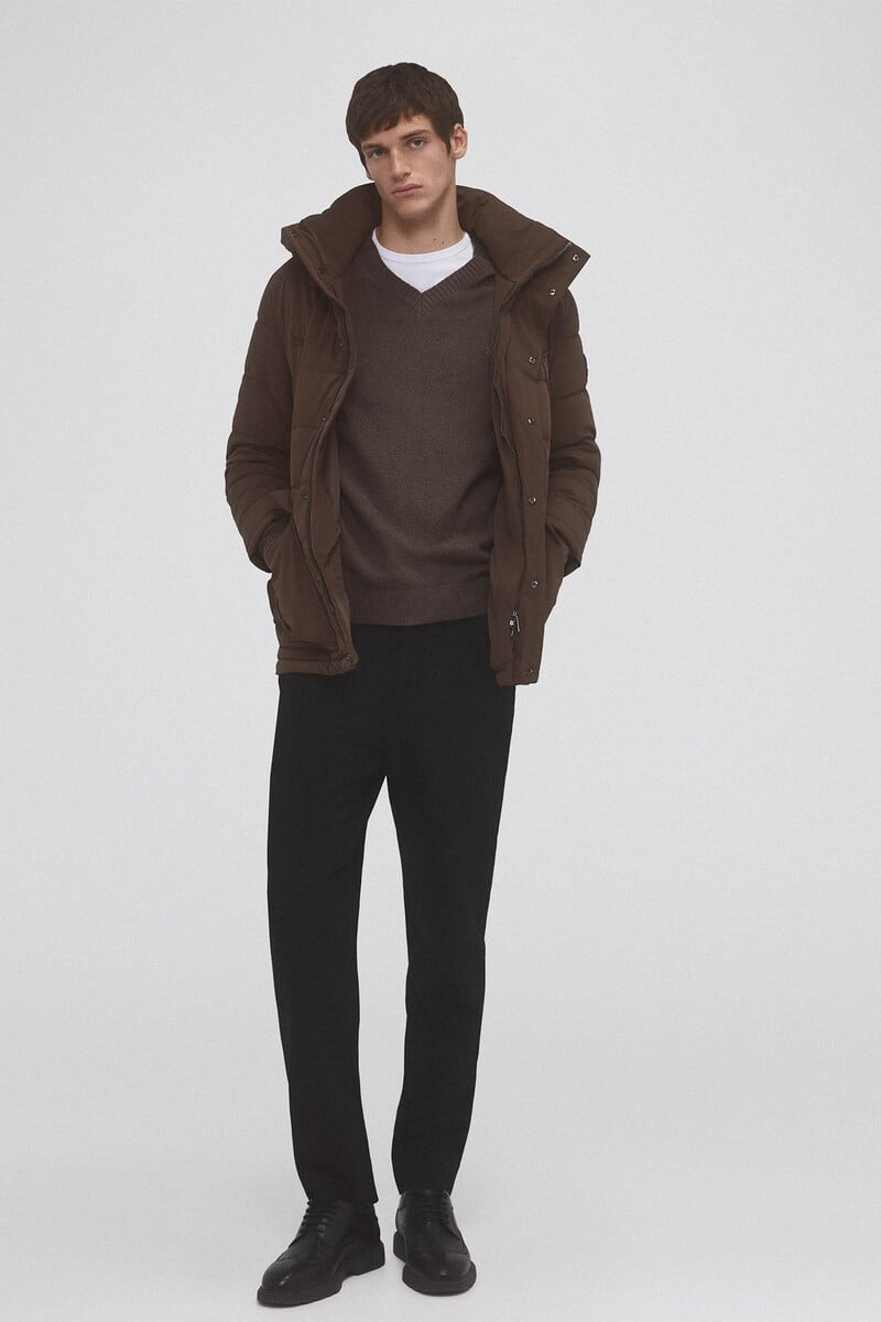 Cortefiel Parka Corta Acolchada