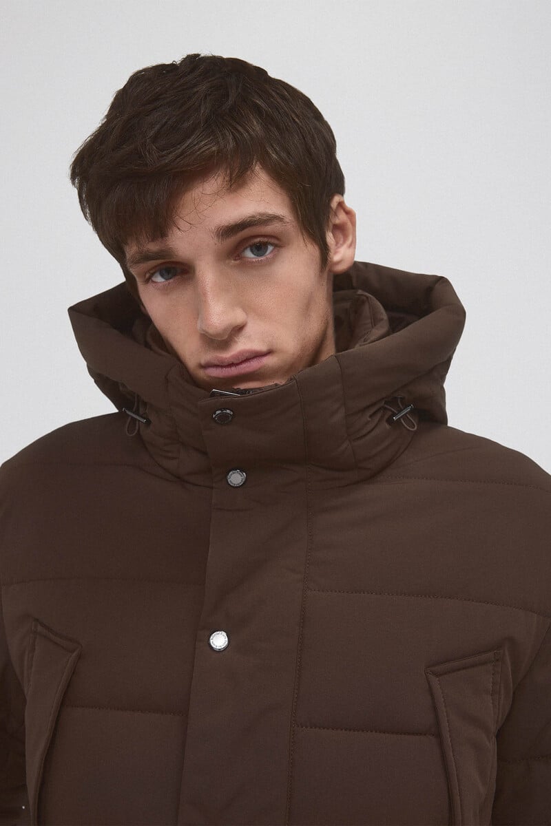 Cortefiel Parka Corta Acolchada