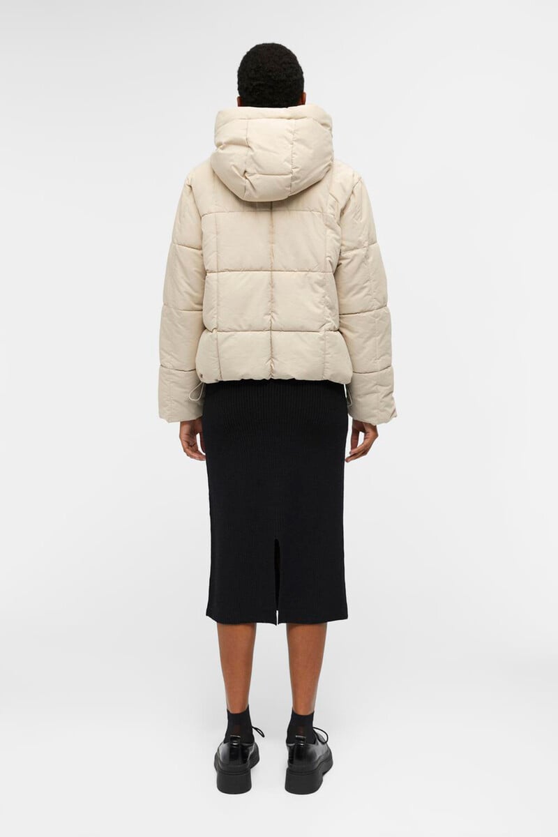 Cortefiel Parka Corta Acolchada Capucha