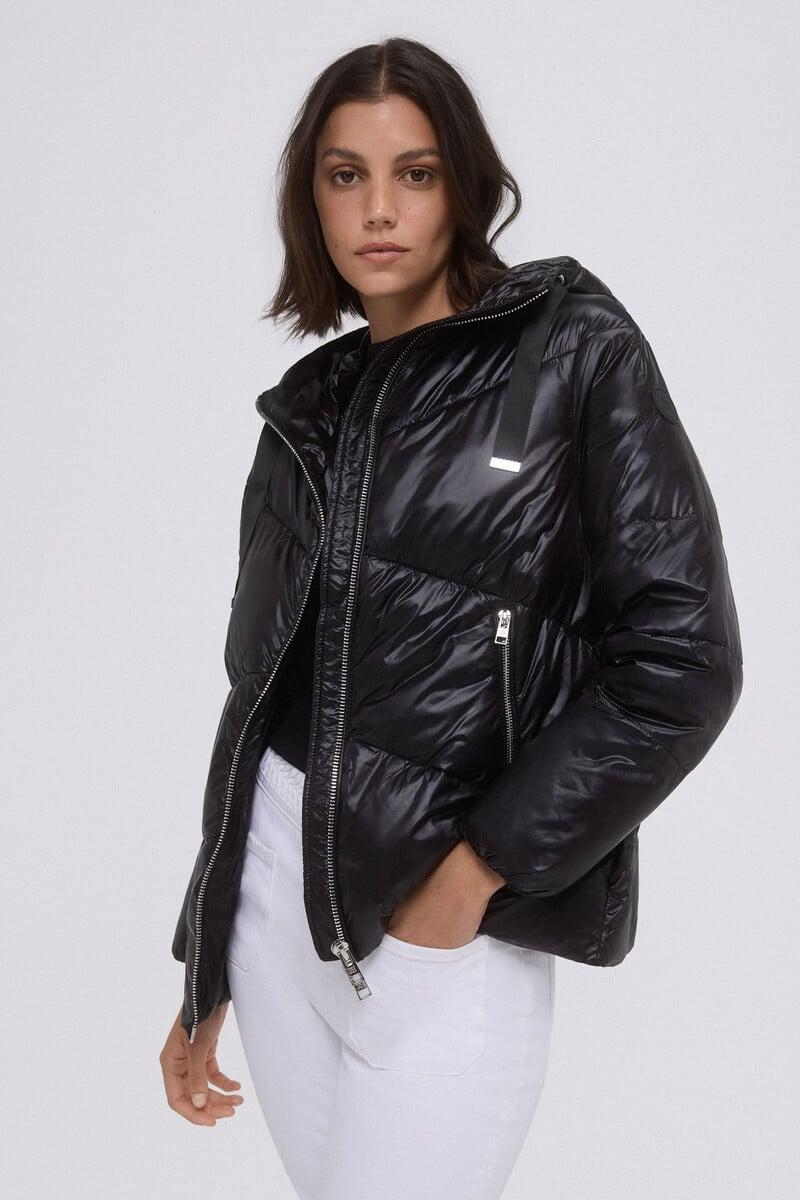 Cortefiel Parka Corta Capucha